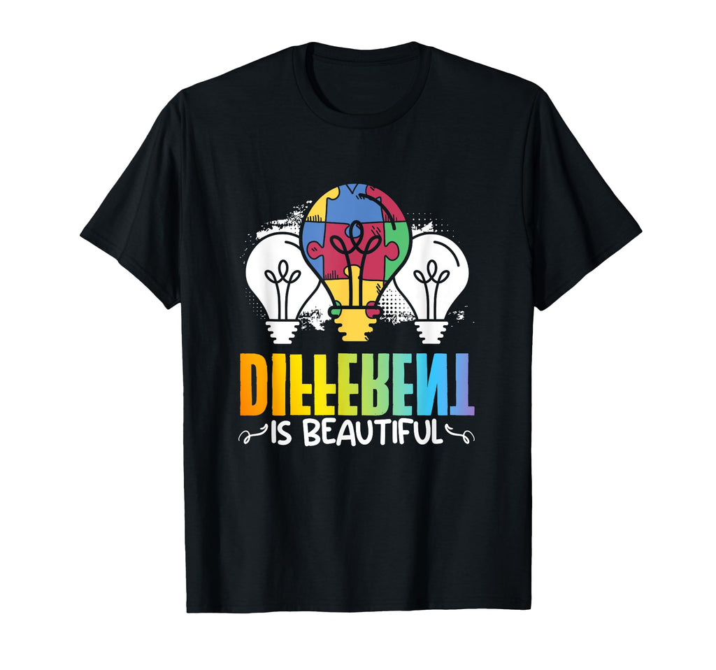 Different Asd Adhd Autism Awareness T-Shirt - Trendy Graphic for Adults - T-Shirt, Sweatshirt, Hoodie