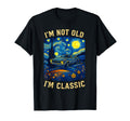 Old People Car Van Gogh Starry Night T-Shirt - Novelty Apparel for Adults - T-Shirt, Sweatshirt, Hoodie