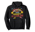 Your Anxiety Is Lying Hoe Motivational Hoodie - Unique Graphic for Adults - T-Shirt, Sweatshirt, Hoodie