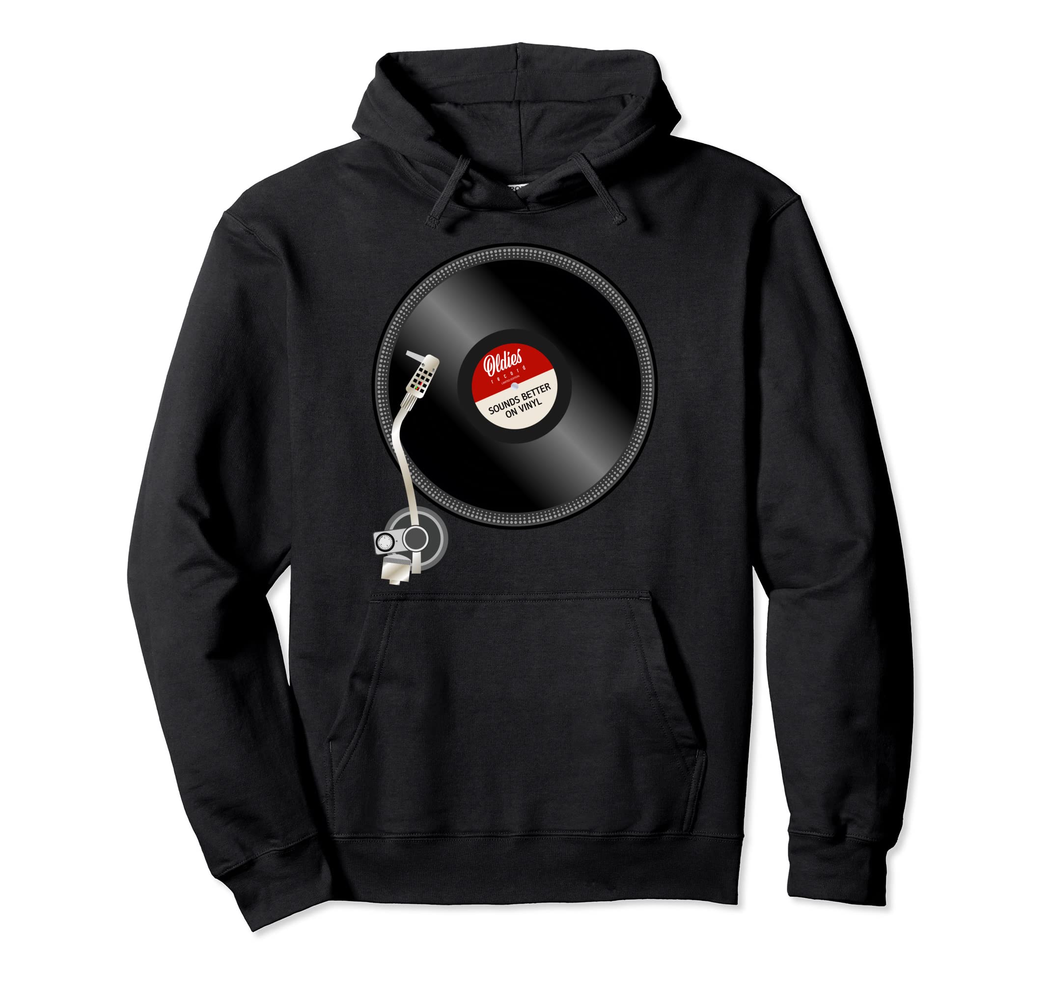Vinyl Lp Record Sounds Better Vinyl Album Hoodie - Streetwear Style Unisex - T-Shirt, Sweatshirt, Hoodie
