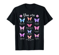 You Are Butterfly Beautiful Christian T-Shirt - Trendy Graphic for Adults - T-Shirt, Sweatshirt, Hoodie