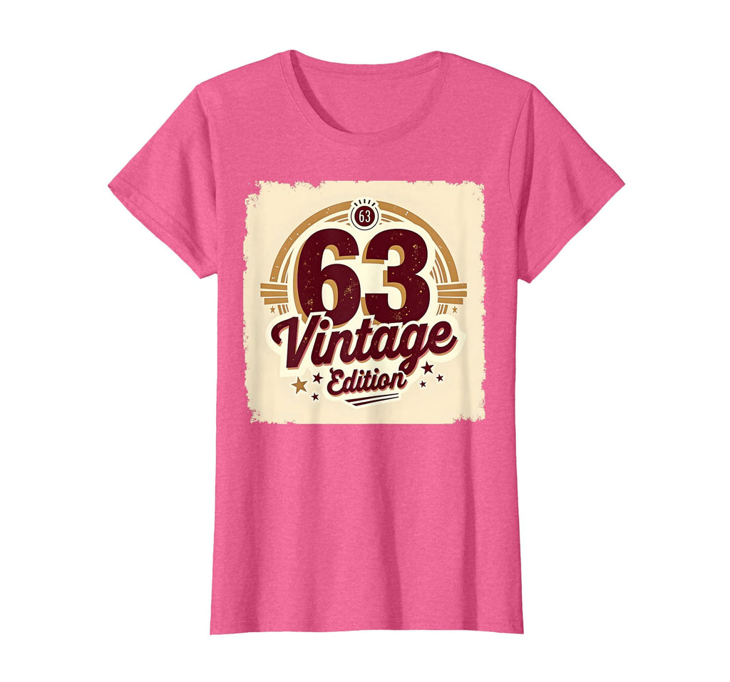 63Rd Birthday Gift Celebration T-Shirt - Minimalist Print Unisex - T-Shirt, Sweatshirt, Hoodie