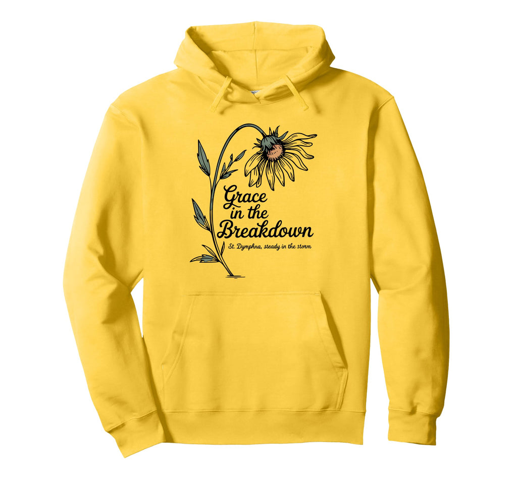 Grace Breakdown St Dymphna Hoodie - Custom Art Print for Adults - T-Shirt, Sweatshirt, Hoodie