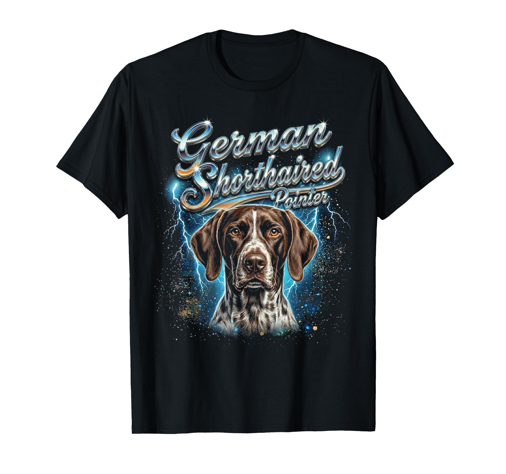 German Shorthaired Pointer 90S Dog Lover T-Shirt - Trendy Graphic Unisex - T-Shirt, Sweatshirt, Hoodie
