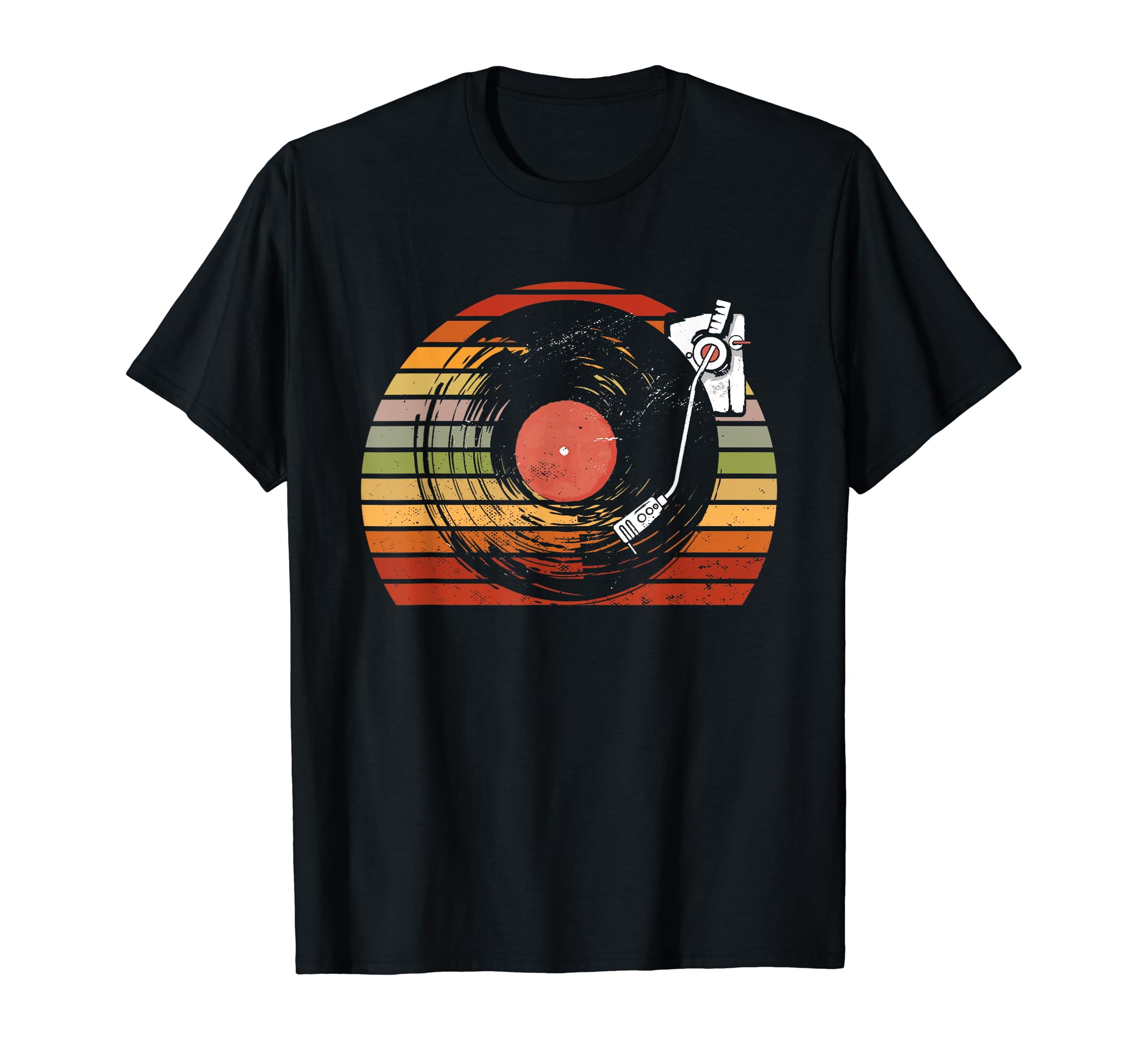 Vinyl Gramophone Vinyl Record Player T-Shirt - Aesthetic Graphic for Adults - T-Shirt, Sweatshirt, Hoodie