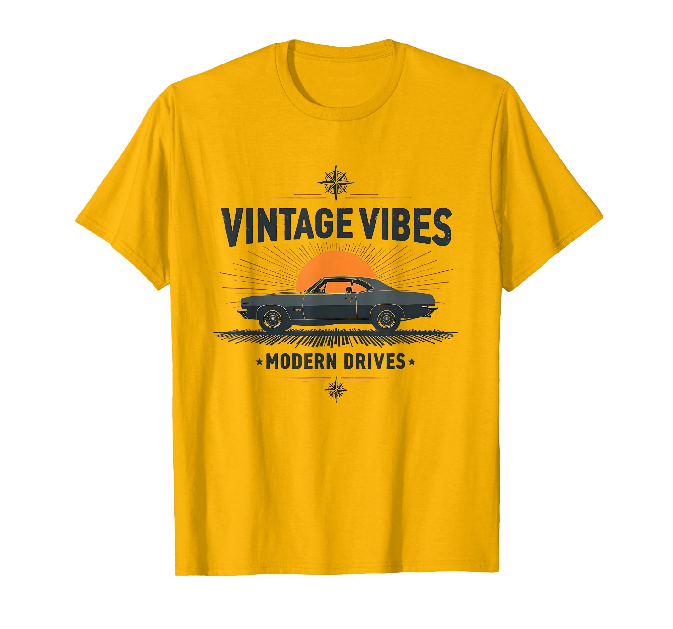 Vibes Modern Drives Car Enthusiast T-Shirt - Novelty Apparel Men Women - T-Shirt, Sweatshirt, Hoodie
