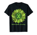 Sunflower Lime Green Mental T-Shirt - Casual Everyday Wear Men Women - T-Shirt, Sweatshirt, Hoodie