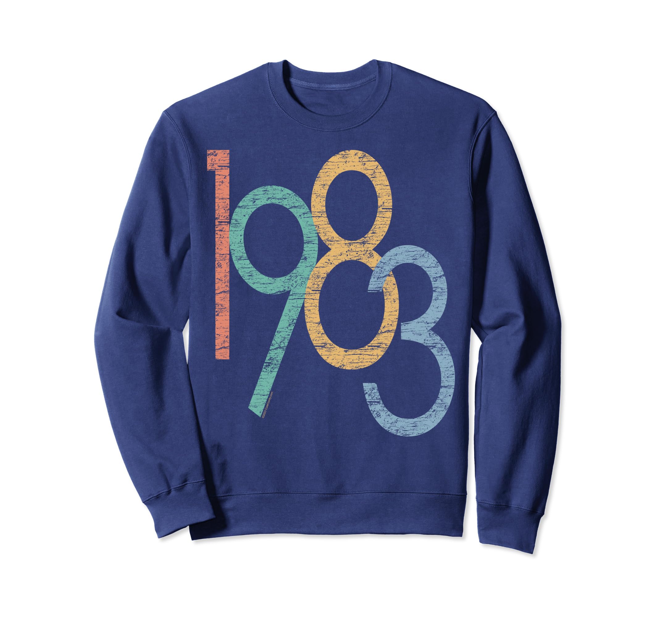 1983 Birth Year 1980S Sweatshirt - Casual Everyday Wear for Adults - T-Shirt, Sweatshirt, Hoodie
