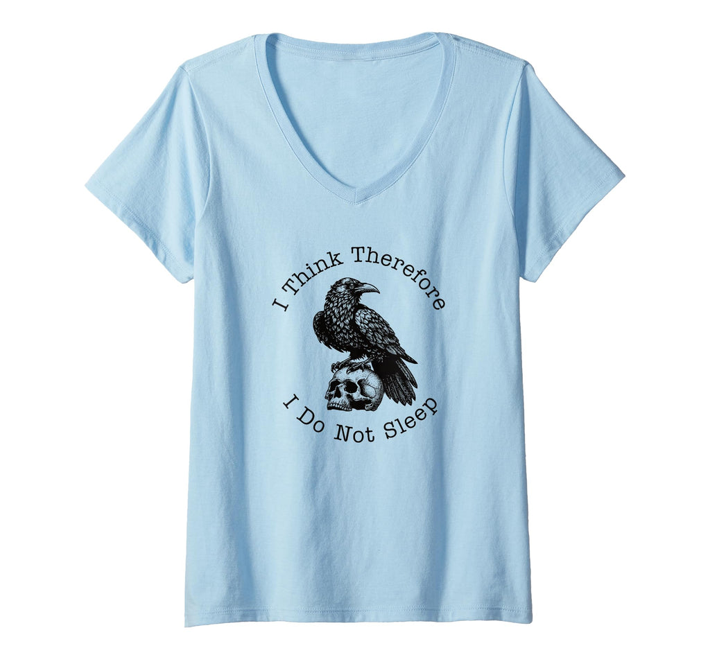 Womens I Think Therefore I Do Not T-Shirt - Aesthetic Graphic for Adults - T-Shirt, Sweatshirt, Hoodie