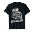 55 Gasser Distressed Hot Rod T-Shirt - Trendy Graphic Unisex - T-Shirt, Sweatshirt, Hoodie