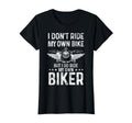 Biker Wife I Ride My Own Biker Funny T-Shirt - Graphic Print for Adults - T-Shirt, Sweatshirt, Hoodie
