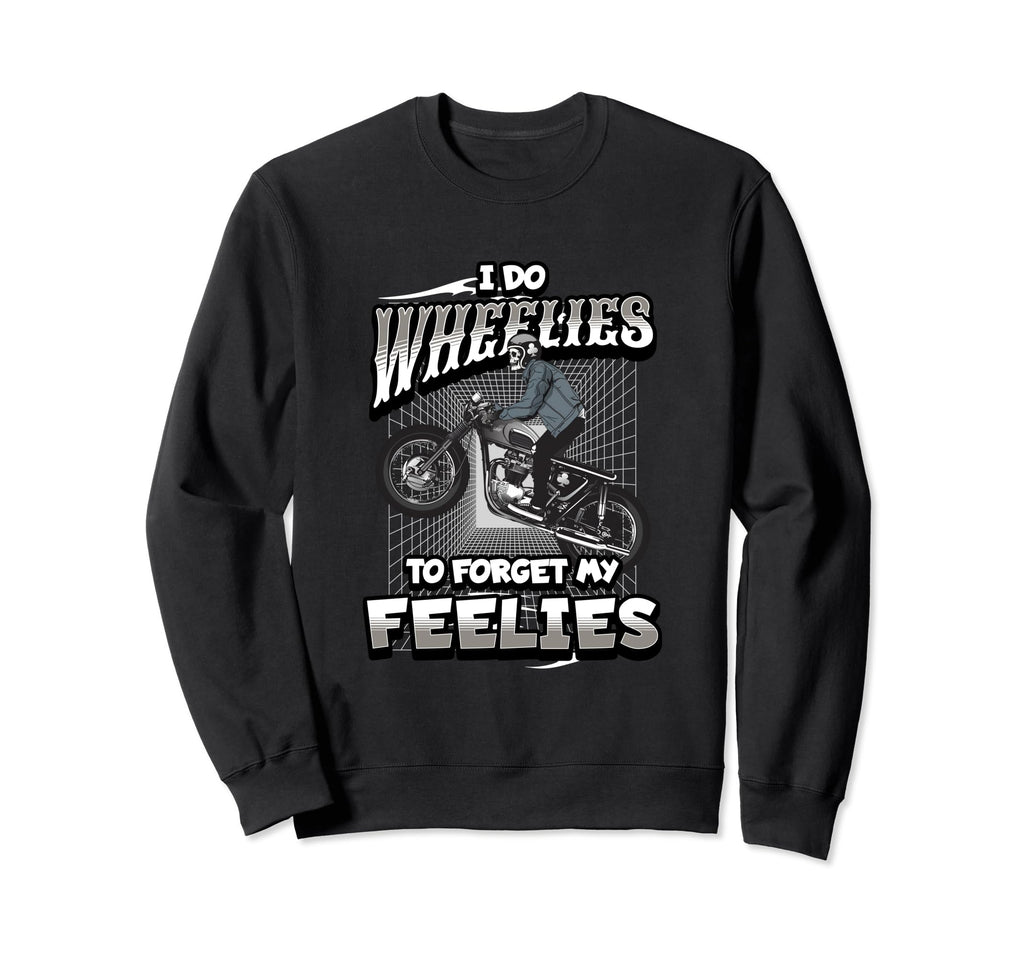 Biker Motorcycle Motorcycle Funny Sweatshirt - Streetwear Style for Adults - T-Shirt, Sweatshirt, Hoodie