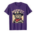 Meowdy Country Music Funny Western Cowboy T-Shirt - Graphic Print Unisex - T-Shirt, Sweatshirt, Hoodie