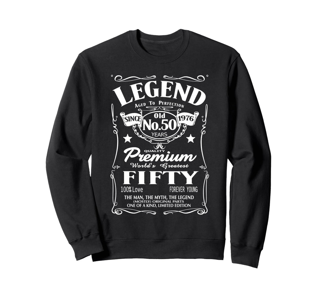 1976 50Th Birthday Original Est 76 Sweatshirt - Graphic Print Unisex - T-Shirt, Sweatshirt, Hoodie