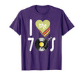 Disco I Love 70S Ball Music Tees T-Shirt - Fun Novelty Design for Adults - T-Shirt, Sweatshirt, Hoodie