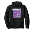 80S 90S Nostalgic Arcade Vaporwave Hoodie - Minimalist Print Men Women - T-Shirt, Sweatshirt, Hoodie