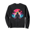 Synthwave Astronaut Cyberpunk 80S Sweatshirt - Unique Graphic Men Women - T-Shirt, Sweatshirt, Hoodie