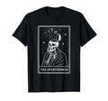 Overthinker Tarot Card Skeleton Mental T-Shirt - Minimalist Print Unisex - T-Shirt, Sweatshirt, Hoodie