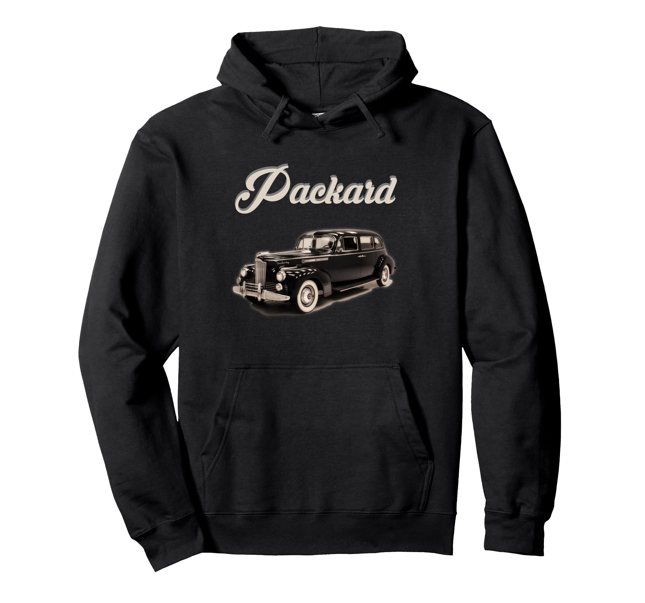 Antique 1942 Packard 160 Car Hoodie - Fun Novelty Design Unisex - T-Shirt, Sweatshirt, Hoodie