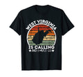 West Virginia Is Calling And I T-Shirt - Fun Novelty Design for Adults - T-Shirt, Sweatshirt, Hoodie