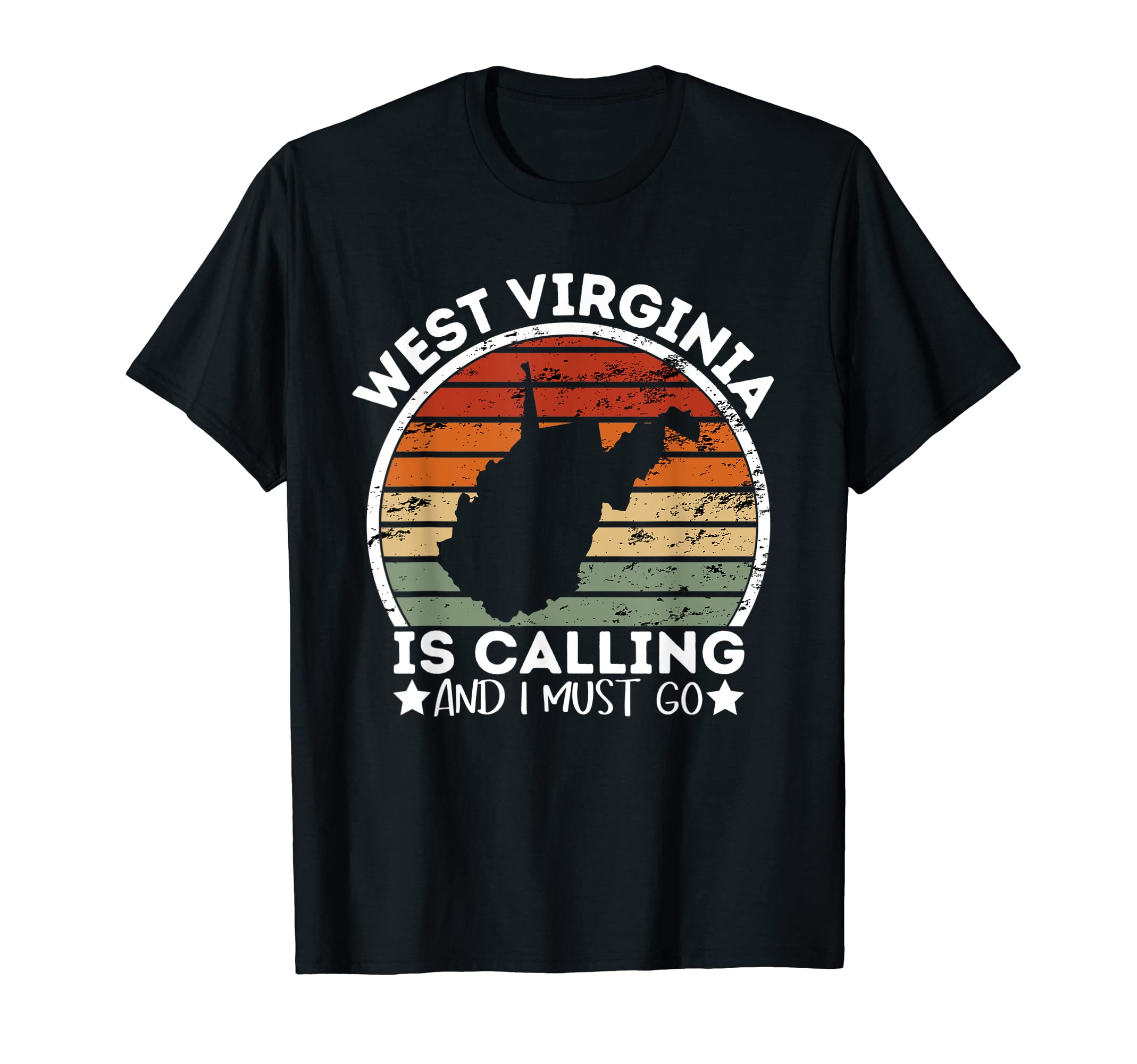 West Virginia Is Calling And I T-Shirt - Fun Novelty Design for Adults - T-Shirt, Sweatshirt, Hoodie