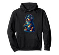 Bernese Mountain Dog Gamer Gaming Dog Hoodie - Streetwear Style Unisex - T-Shirt, Sweatshirt, Hoodie