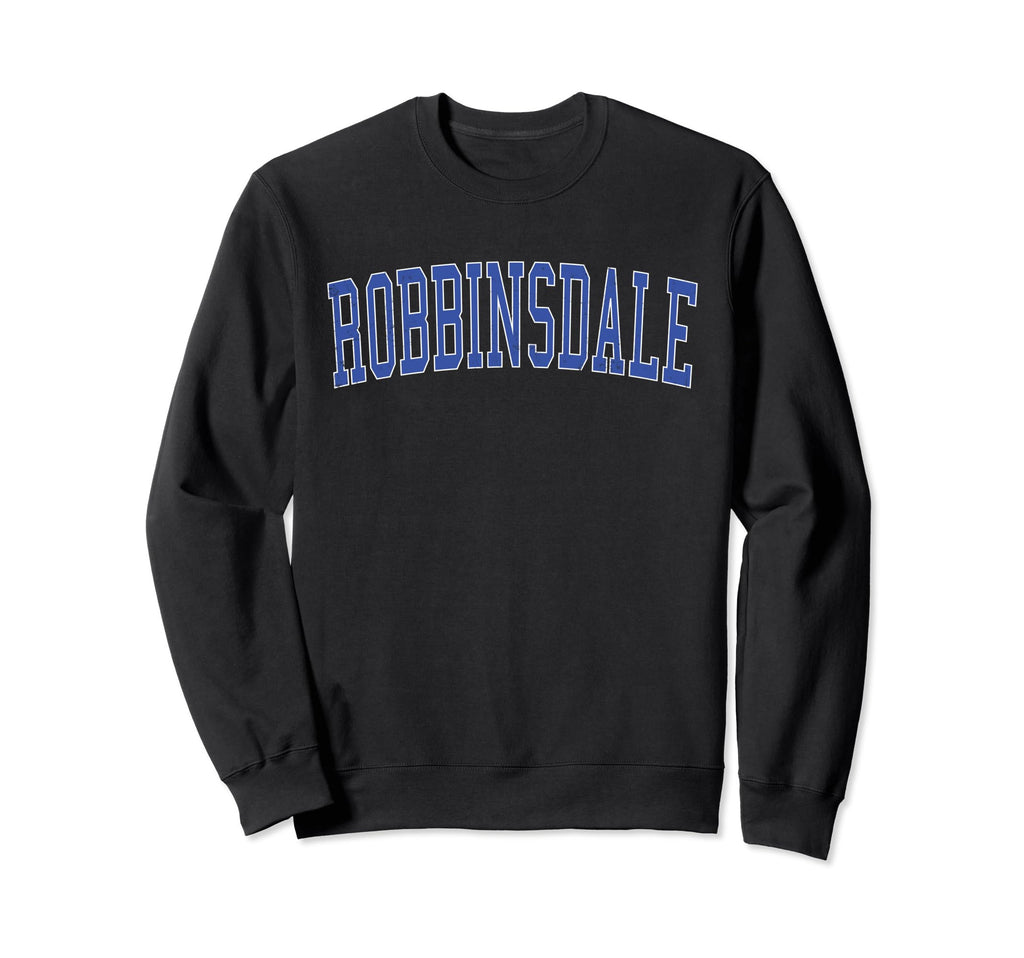 Robbinsdale Mn Distressed Blue Sweatshirt - Aesthetic Graphic Unisex - T-Shirt, Sweatshirt, Hoodie