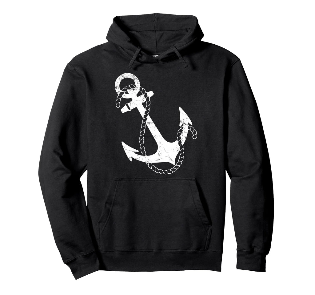 Nautical Anchor Hoodie - Trendy Graphic Men Women - T-Shirt, Sweatshirt, Hoodie