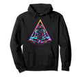 Synthwave Astronaut Cyberpunk 80S Sci Hoodie - Custom Art Print for Adults - T-Shirt, Sweatshirt, Hoodie