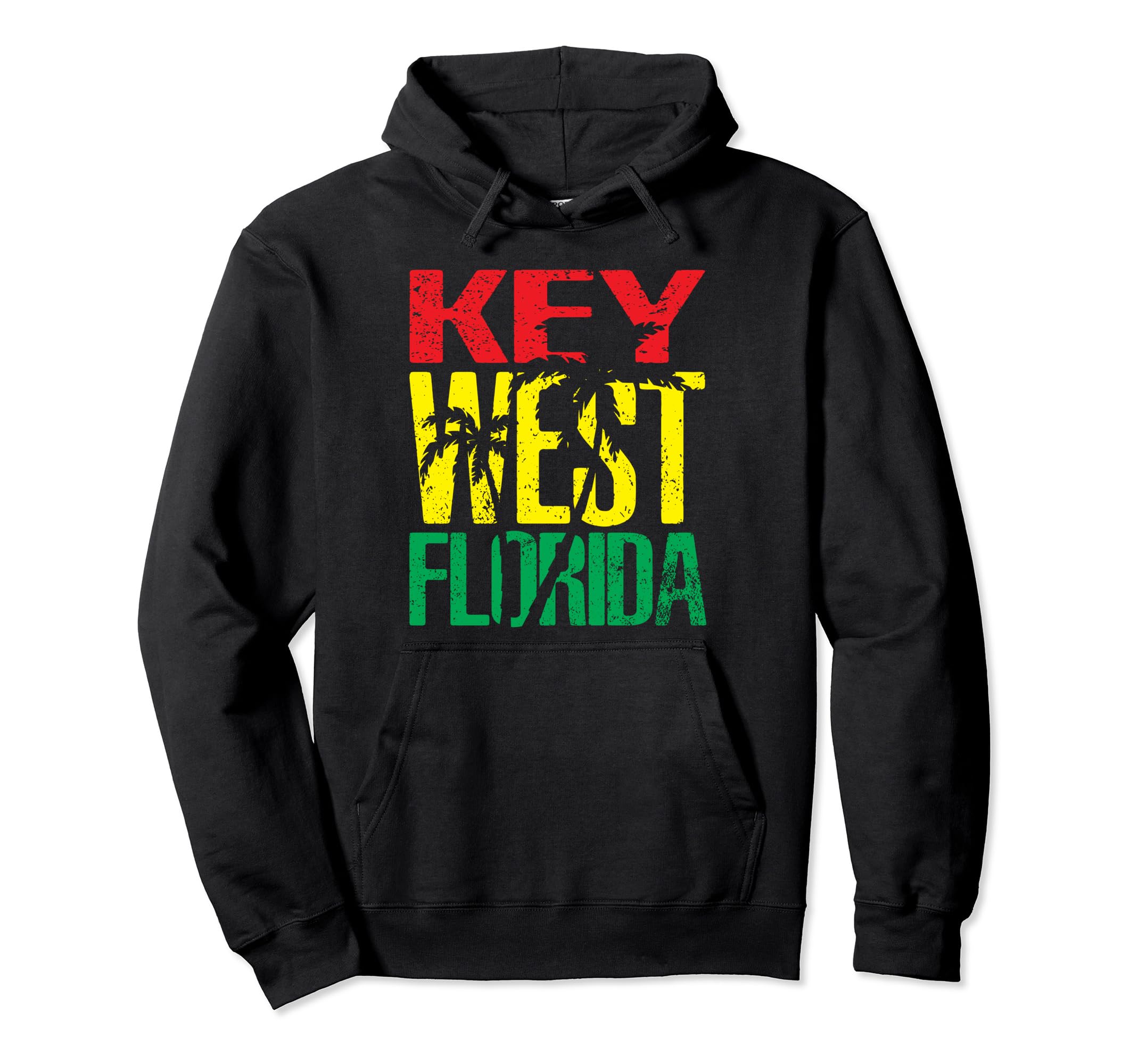 Key West Florida Beach Souvenir Gift Hoodie - Unique Graphic for Adults - T-Shirt, Sweatshirt, Hoodie