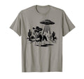 Schnauzer Schnauzer Ufo Western T-Shirt - Fun Novelty Design Men Women - T-Shirt, Sweatshirt, Hoodie