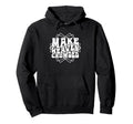 Make Heaven Crowded Typography Bible Hoodie - Graphic Print for Adults - T-Shirt, Sweatshirt, Hoodie