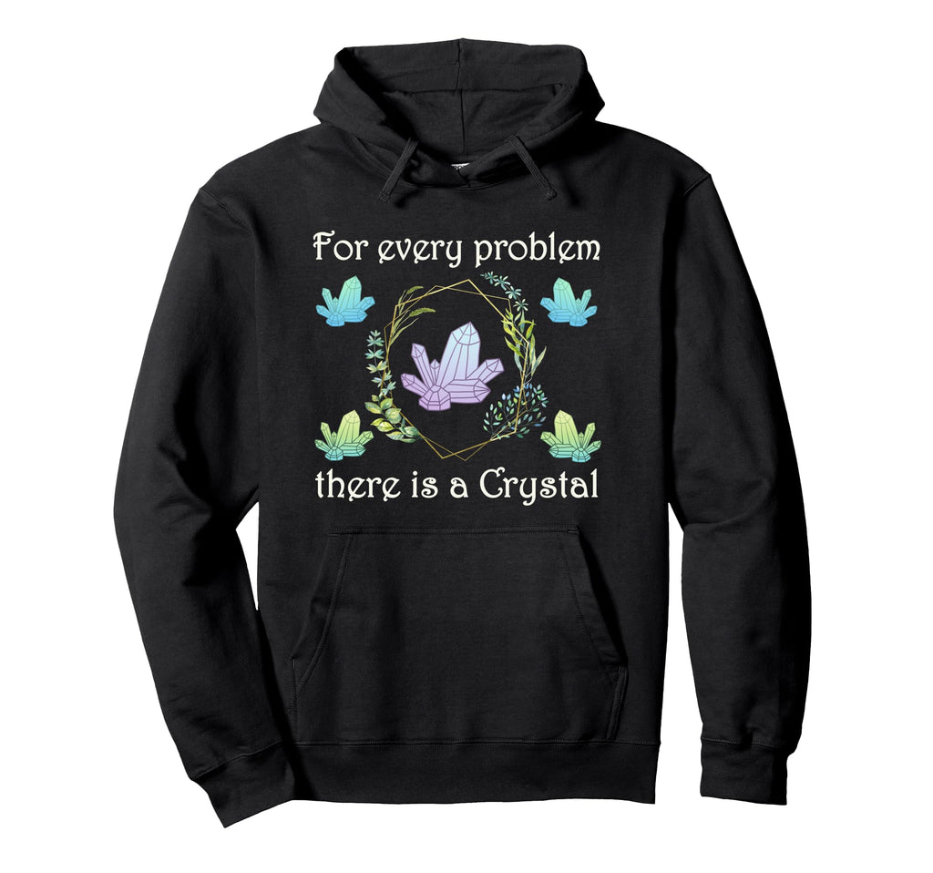 Spiritual Healing Crystals Energy Yoga Hoodie - Trendy Graphic Unisex - T-Shirt, Sweatshirt, Hoodie