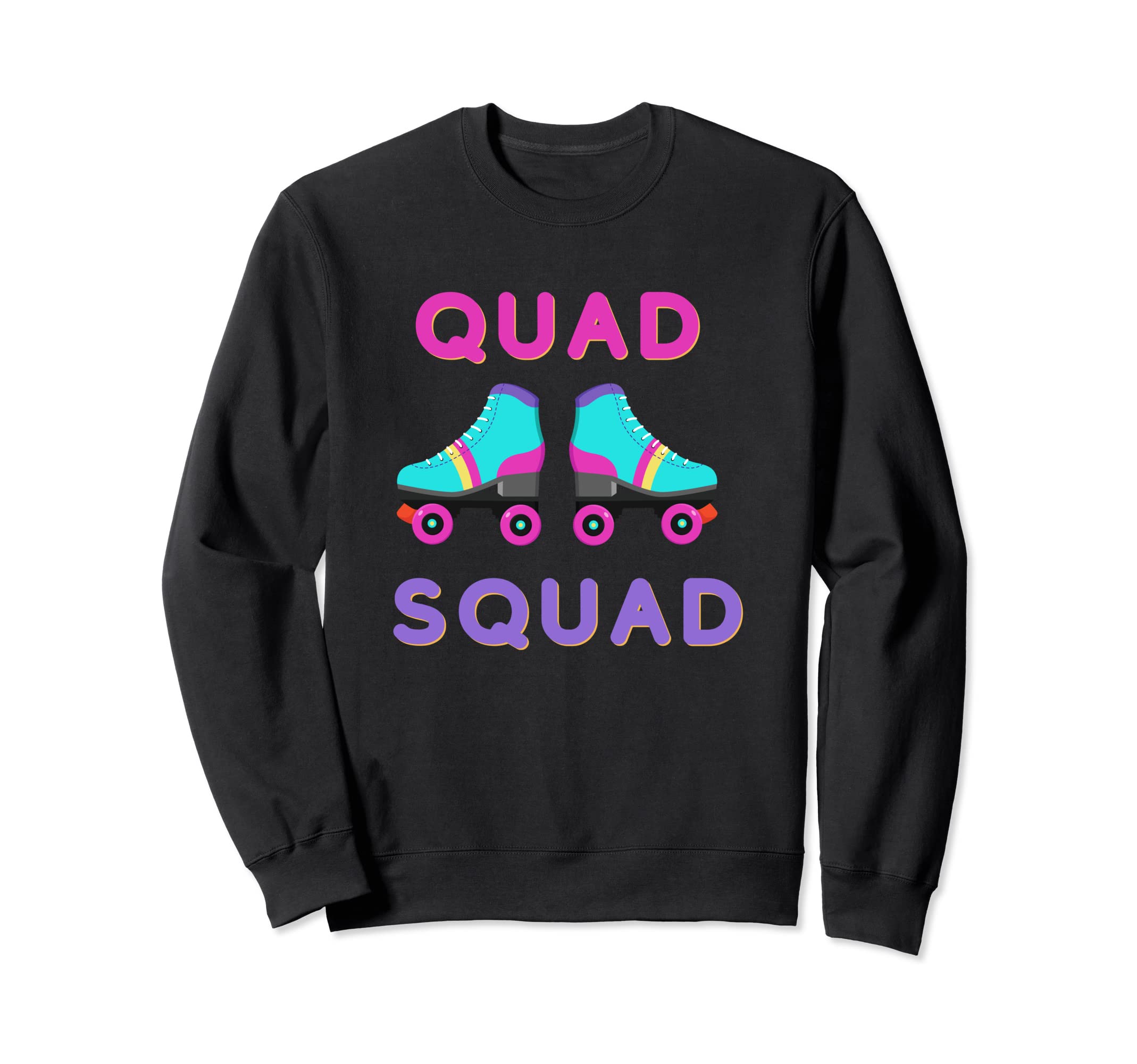 Roller Skate Quad Squad Sweatshirt - Aesthetic Graphic Men Women - T-Shirt, Sweatshirt, Hoodie