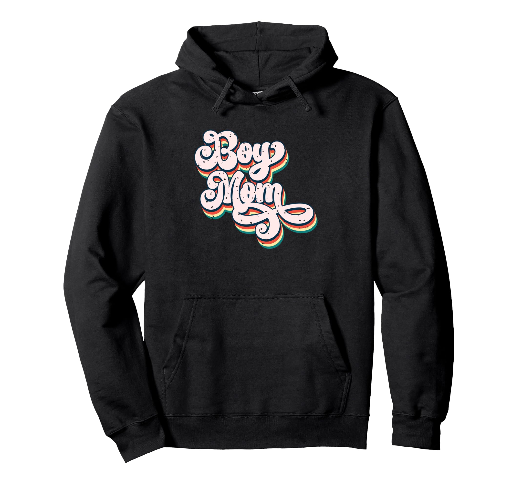 Mom Family Love Typography Hoodie - Minimalist Print Men Women - T-Shirt, Sweatshirt, Hoodie
