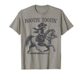 Rootin Tootin Trash Panda Western T-Shirt - Custom Art Print Men Women - T-Shirt, Sweatshirt, Hoodie