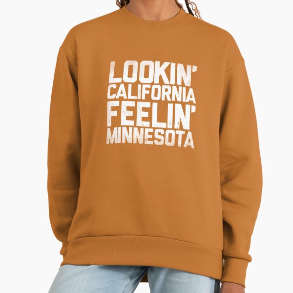 Lookin' California, Feelin' Minnesota (White) - Adult & Kids T-Shirts, Sweatshirts & Hoodies apparel design preview 1
