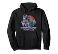 Overstimulated Moms Club Mom Hoodie - Minimalist Print for Adults - T-Shirt, Sweatshirt, Hoodie