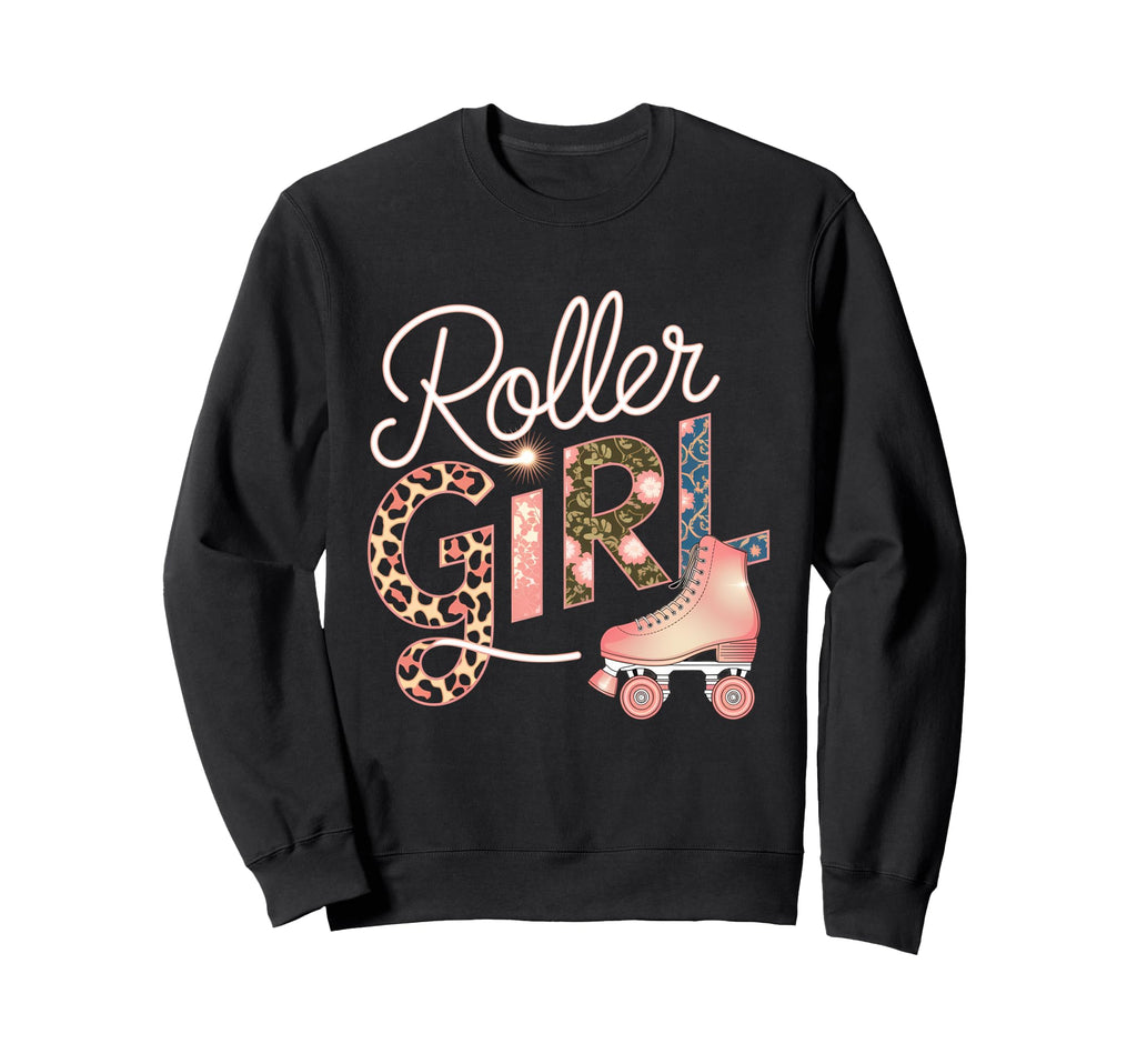 Roller Skater 80S Roller Sweatshirt - Casual Everyday Wear Men Women - T-Shirt, Sweatshirt, Hoodie