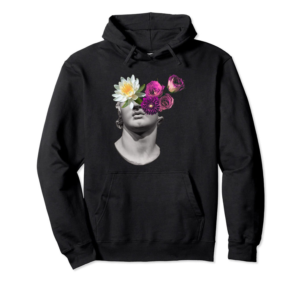 Aesthetic Vaporwave Synthwave Hoodie - Fun Novelty Design Men Women - T-Shirt, Sweatshirt, Hoodie