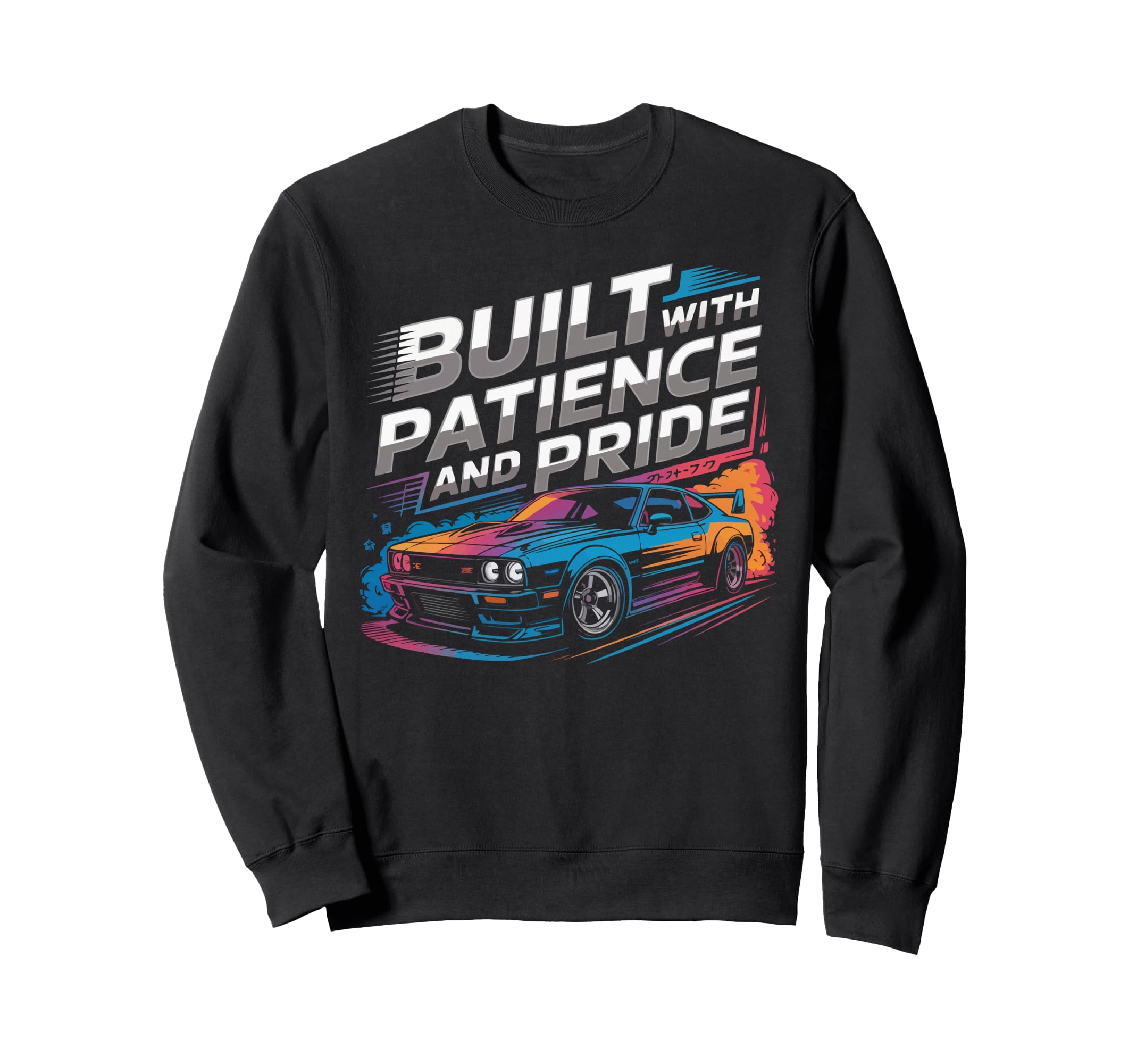 Jdm Car Japanese Car Lover Japan Sweatshirt - Minimalist Print for Adults - T-Shirt, Sweatshirt, Hoodie