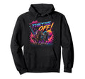 And Theyre Off Horse Racing Synthwave 80S Hoodie - Custom Art Print Unisex - T-Shirt, Sweatshirt, Hoodie
