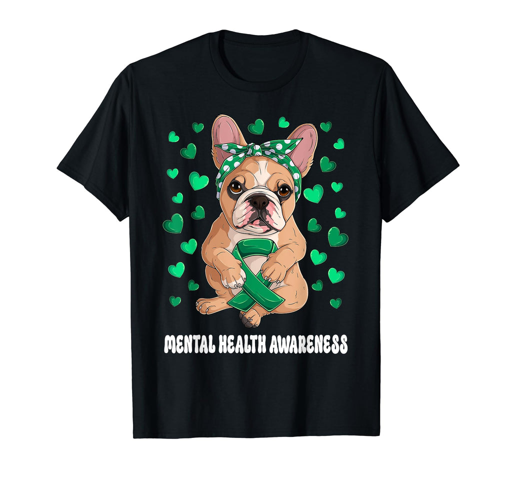 Green Ribbon Survivor Warrior Mental T-Shirt - Aesthetic Graphic Unisex - T-Shirt, Sweatshirt, Hoodie