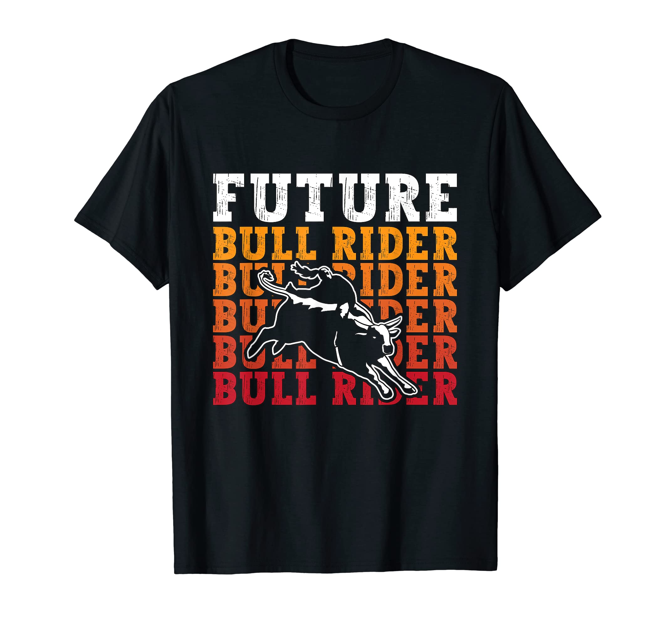 Future Rider Cowboy Rodeo Western T-Shirt - Novelty Apparel for Adults - T-Shirt, Sweatshirt, Hoodie