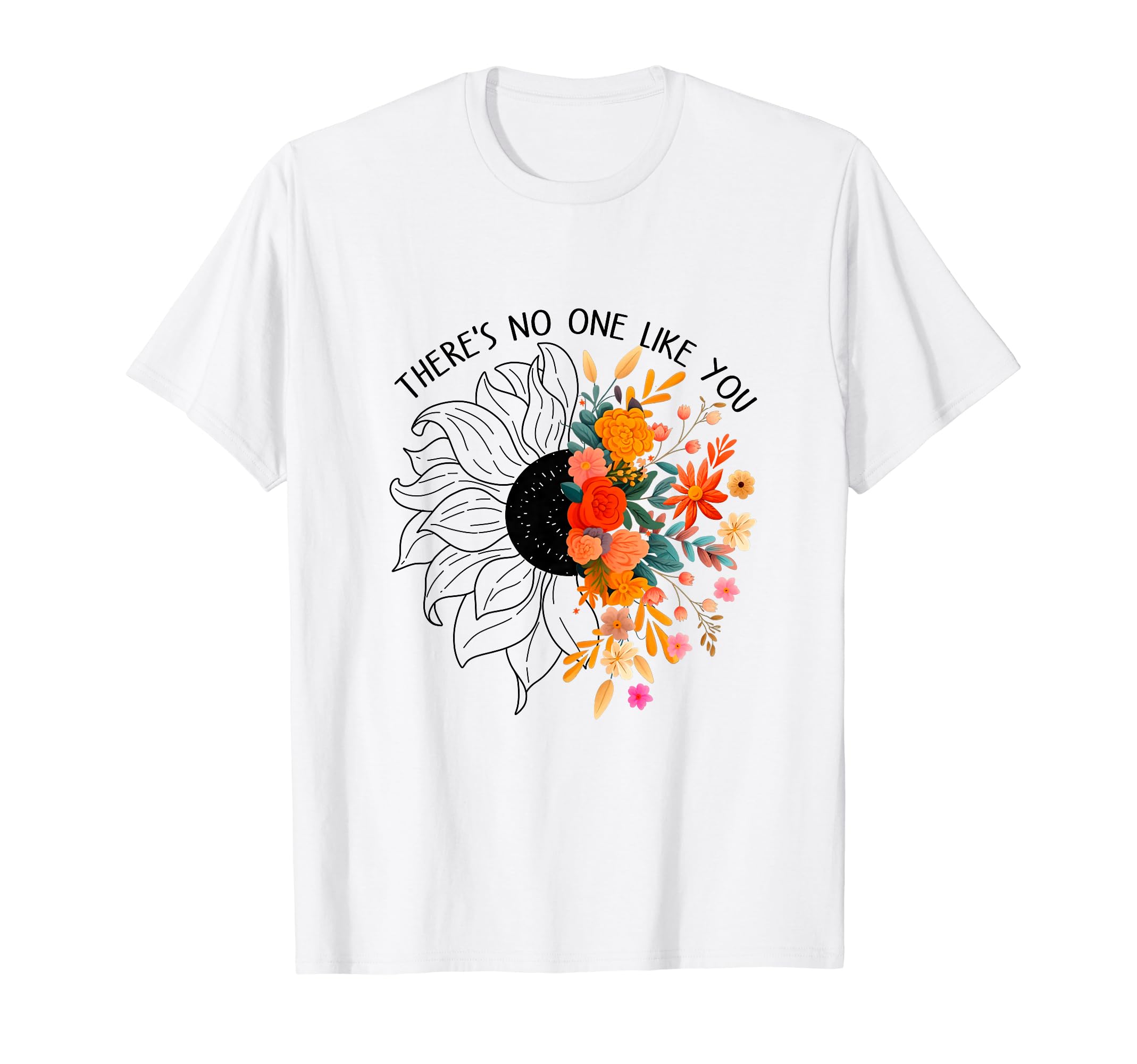 Kindness Sunflower Be Kind Self T-Shirt - Aesthetic Graphic for Adults - T-Shirt, Sweatshirt, Hoodie
