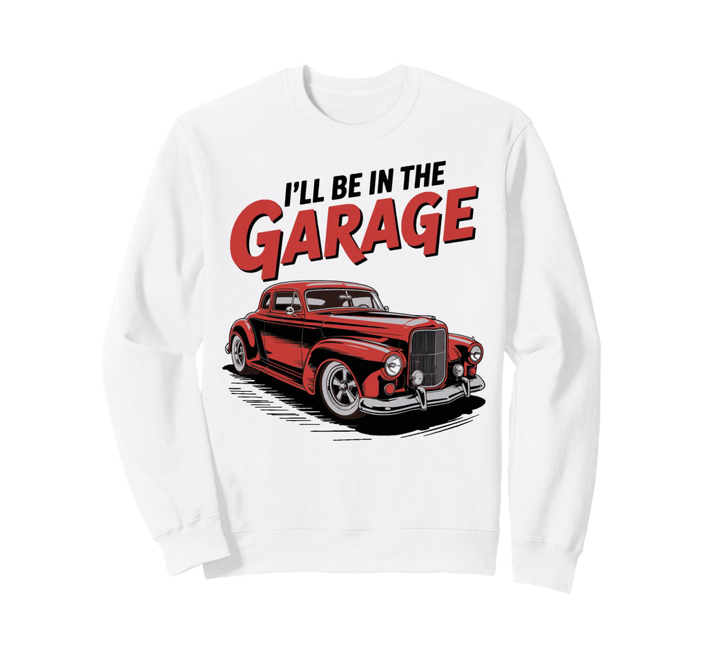 Cars Automobile Car Show Mechanics Sweatshirt - Graphic Print for Adults - T-Shirt, Sweatshirt, Hoodie