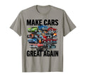 Make Cars Great Again Car Muscle T-Shirt - Fun Novelty Design for Adults - T-Shirt, Sweatshirt, Hoodie