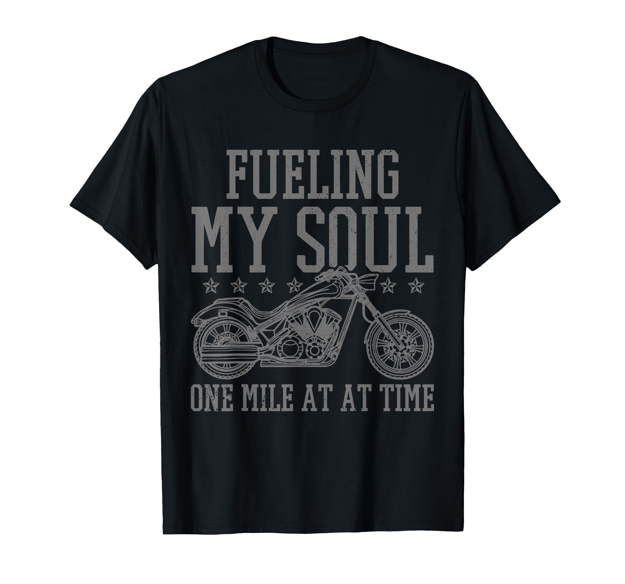 Motorcycle Fueling My Soul Biker T-Shirt - Graphic Print Unisex - T-Shirt, Sweatshirt, Hoodie