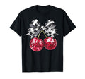Disco Ball Checkered Coquette Bow T-Shirt - Streetwear Style Unisex - T-Shirt, Sweatshirt, Hoodie