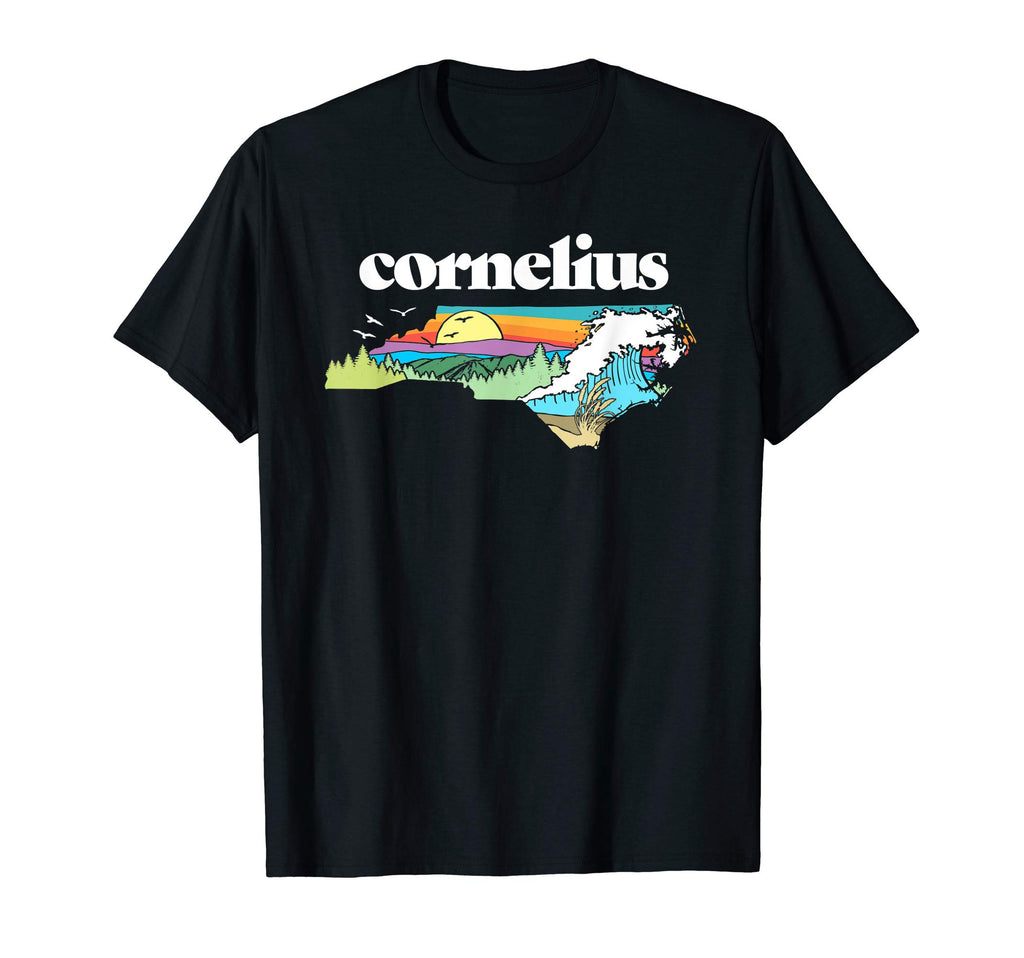 Cornelius North Carolina Outdoors Nature T-Shirt - Trendy Graphic Men Women - T-Shirt, Sweatshirt, Hoodie